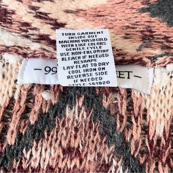 99 JANE STREET Western Boho Open Front Duster Medium - Picture 10 of 10